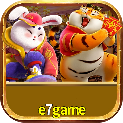 Imagem promocional da e7game mostrando a plataforma e suas vantagens
